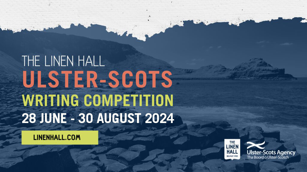 thelinenhall's tweet image. With the support of the @UlsterScotsAgen , we will be hosting our fourth annual Ulster-Scots Writing Competition. This year's competition will feature two distinct categories, offering participants a chance to compete in either #poetry or #prose. For more information see…