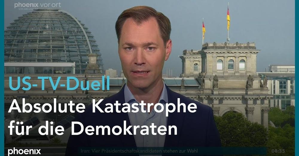"Ich glaube, dass der Panikfaktor innerhalb der demokratischen Partei gerade am überlaufen ist." Van de Laar- 2012 Mitglied Wahlkampfteam Obama- bei mir im phoenix Interview. #Biden #trump #presidentialdebate youtu.be/-uDyhOZn9d4?si… via <a href="/YouTube/">YouTube</a>