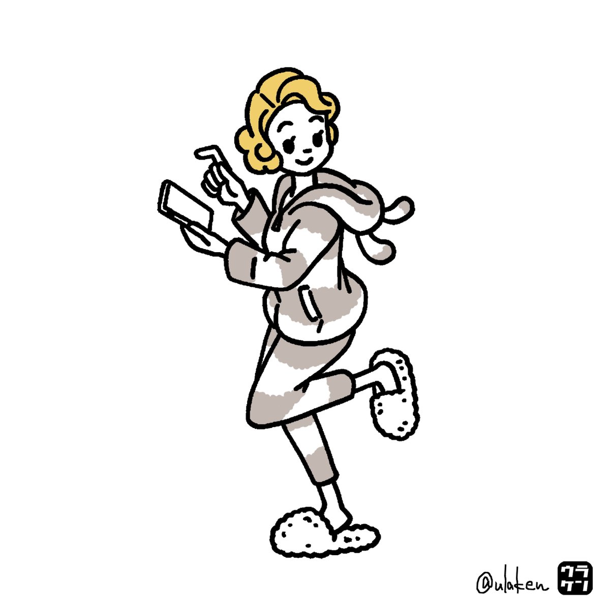 「#この絵で仕事が来ました この女の子たちを描いて割とすぐ、この雰囲気でキャラクタ」|ウラケン・ボルボックス📚『すごい毒の生きもの図鑑🐝』好評発売中‼️のイラスト
