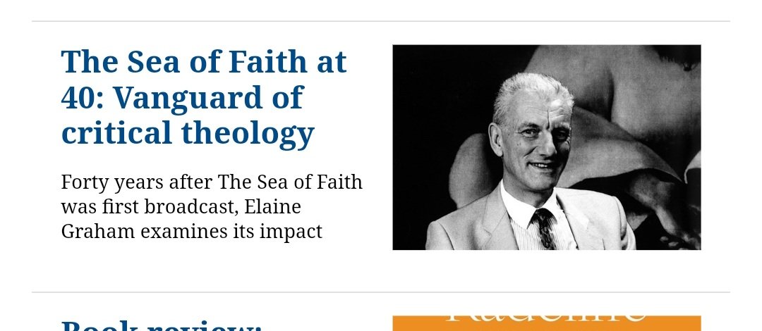 The Sea of Faith Network. tweet media