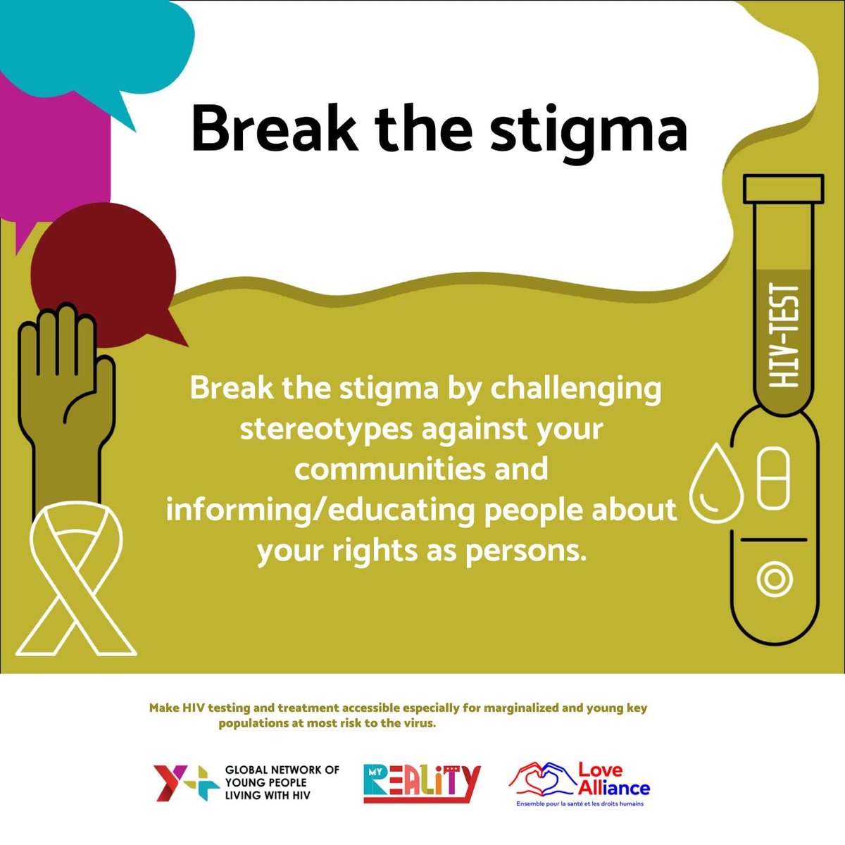 youngandalivetz's tweet photo. Through the #MyRealityCampaign  we call upon everyone to break the stigma by challenging stereotypes against your communities and informing/educating people about your rights as persons.

#NoToStigmatization
#ComprehensiveSexualityEducation https://t.co/mORUMdjM2k