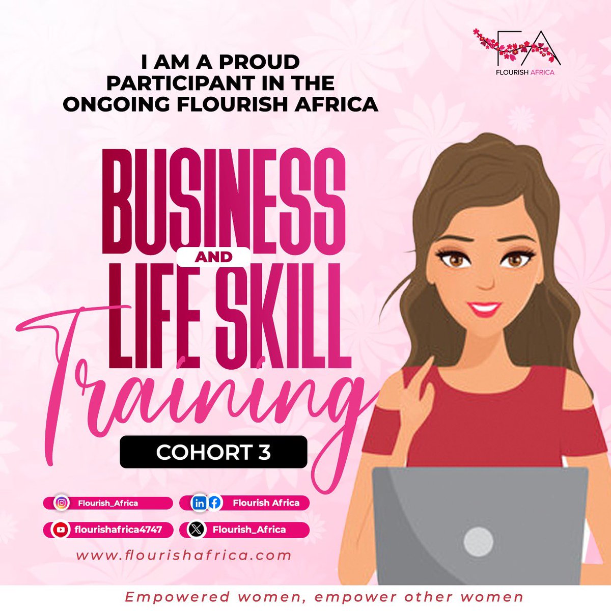 Its been an amazing time learning with <a href="/Flourish_Africa/">Flourish Africa</a>! My business skill is getting more refined by the day. Its powerful when we look at everything from an entrepreneurial standpoint. Thanks to The ISM team as well.