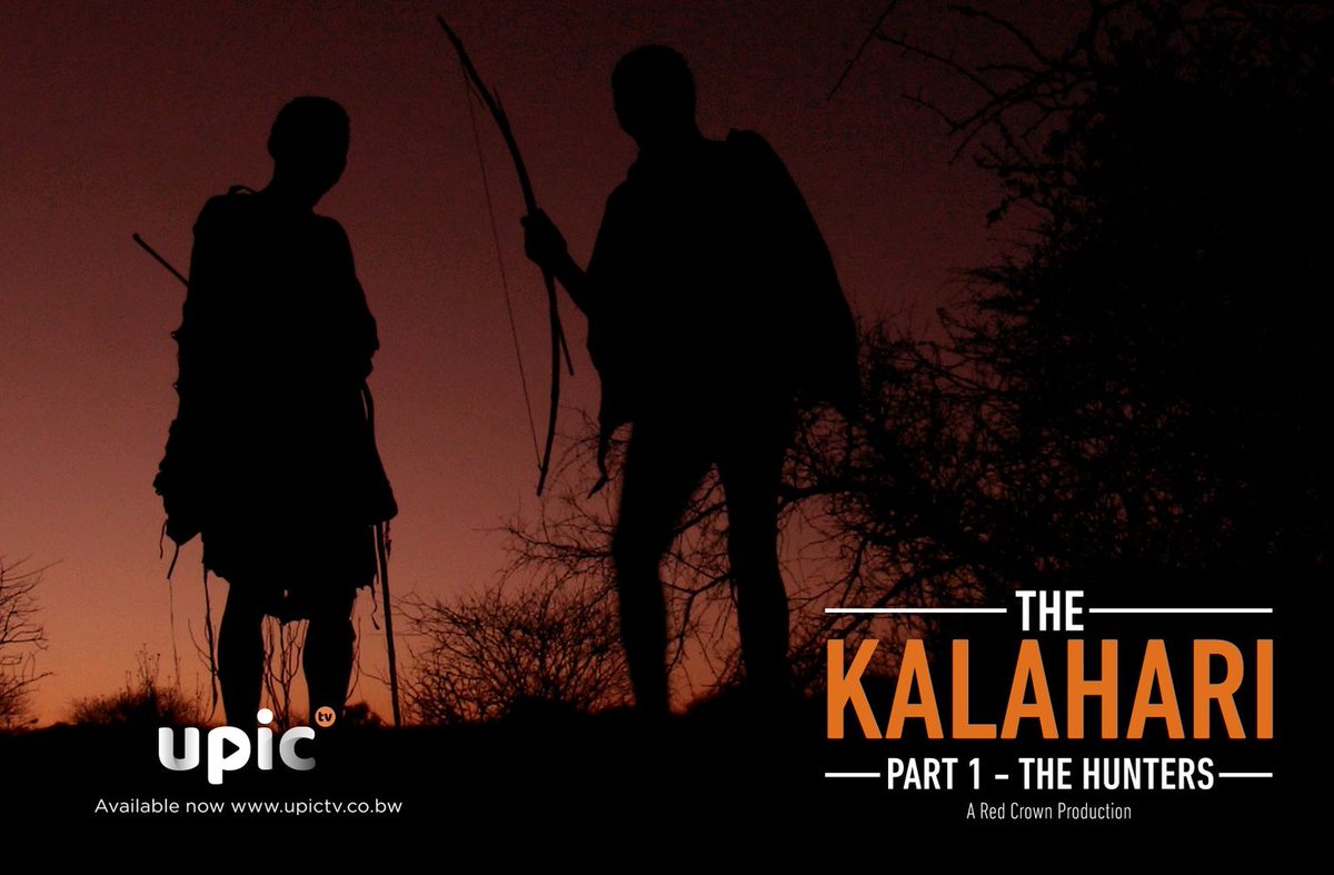 'The Kalahari: Part 1 - The Hunters' 

Catch 'The Kalahari Pt.1' documentary, exclusively on UPICtv. 

#TheHomeOfBotswanasStories  
#WeAreTheStorytellers 
#UPICtv