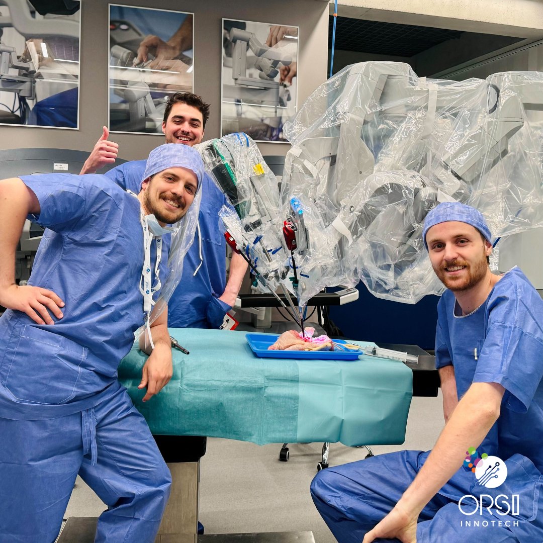 Orsi Innotech (@orsi_innotech) on Twitter photo Last week our engineers traded their keyboards โจ for surgical instruments and participated in a hands-on #roboticsurgery training session at <a href="/orsiacademy/">Orsi Academy</a> ! ๐ค
It deepened their understanding of the medical field & sparked fresh inspiration for #innovation in robotic surgery! Last week our engineers traded their keyboards โจ for surgical instruments and participated in a hands-on #roboticsurgery training session at <a href="/orsiacademy/">Orsi Academy</a> ! ๐ค
It deepened their understanding of the medical field & sparked fresh inspiration for #innovation in robotic surgery!