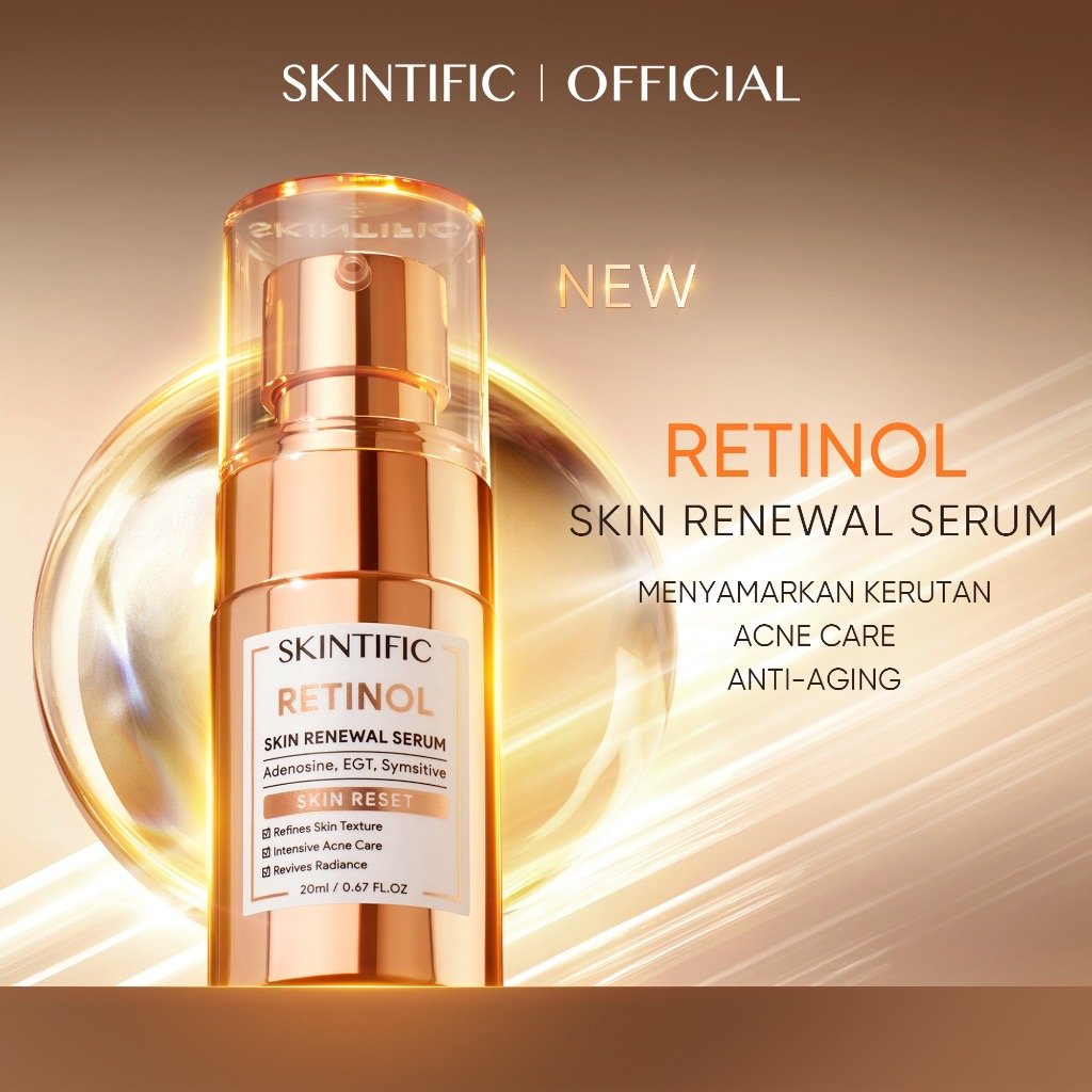 NoviaMetaR's tweet image. Finally skintific launching produk retinol lagi!! Udah ga sabar pengen beli deh 😍 #SkinReset #SKINTIFICNewRetinol #racunskincare