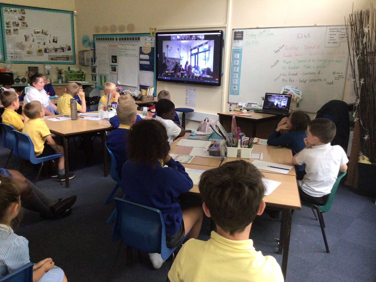CanonYearFour's tweet photo. We had a super time learning about the work @StAdlington @Class3_StDavids classes have done during #financeweek @LT_Trust @LifeSavers_edu @CanonSharples
Thank you for hosting our zoom meeting this morning & we look forward to next years learning @St_Wilfrids_CE https://t.co/9nIjYAET08