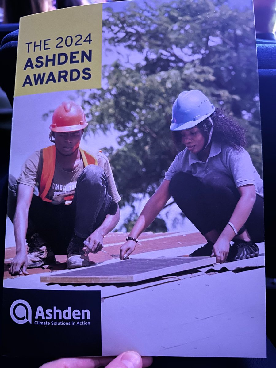 Yesterday Jonathan Coyles attended the 2024 Ashden Awards Ceremony 🏆🌟

A fantastic evening was had by all 👏