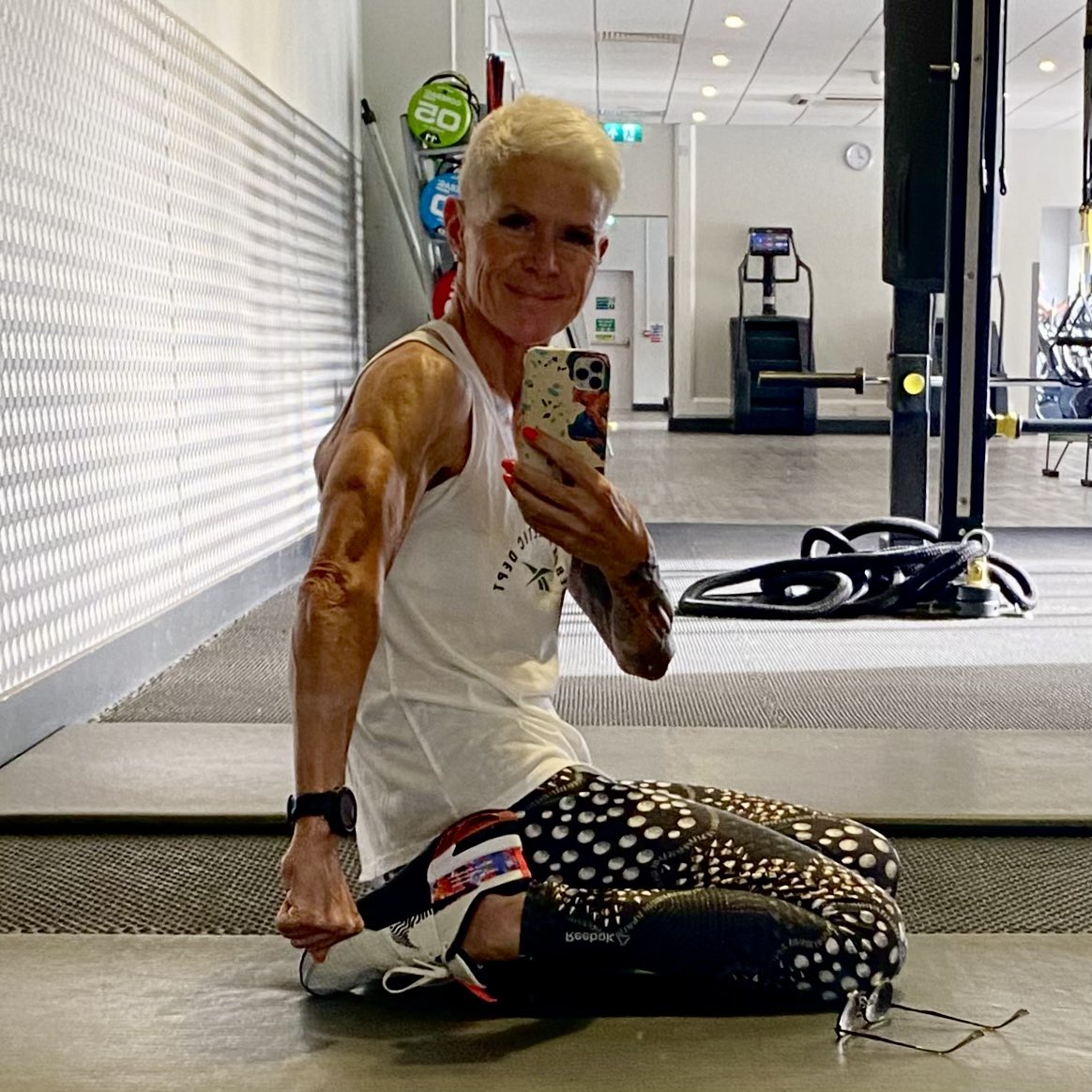 GinetteSear1's tweet photo. Pump app SUPER Pump:
Shoulders.
Biceps.
Triceps.
Abs.
More weight, more reps - my personal pre-breakfast VICTORY!
@Schwarzenegger @ketch @AdamBornstein
#triceps #biceps #pumpapp #muscle #goals #weighttraining #consistency #abs #plan #motivation #positivity #fit #lean https://t.co/RMuM1jQqpQ