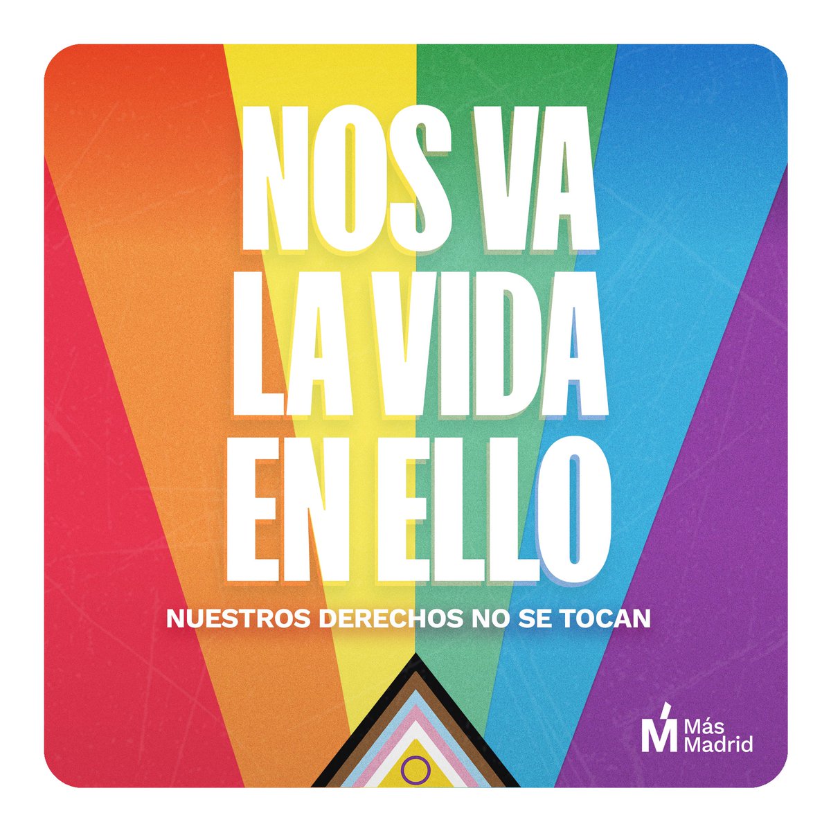 Feliz #Orgullo2024 🏳️‍🌈🏳️‍⚧️
Un país solo avanza si todas las personas lo hacen en igualdad de condiciones y derechos. En nuestra memoria todas las que lucharon y marcaron el camino para que nadie quede atrás.