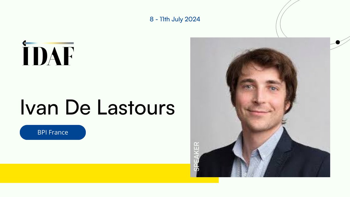 Welcome Ivan de Lastours, Blockchain Lead at @Bpifrance, as one of our  speakers at the Institutional Digital Assets Forum! 👋 See you in Brussels!  🇧🇪 + info: https://t.co/uKieGR7d2n