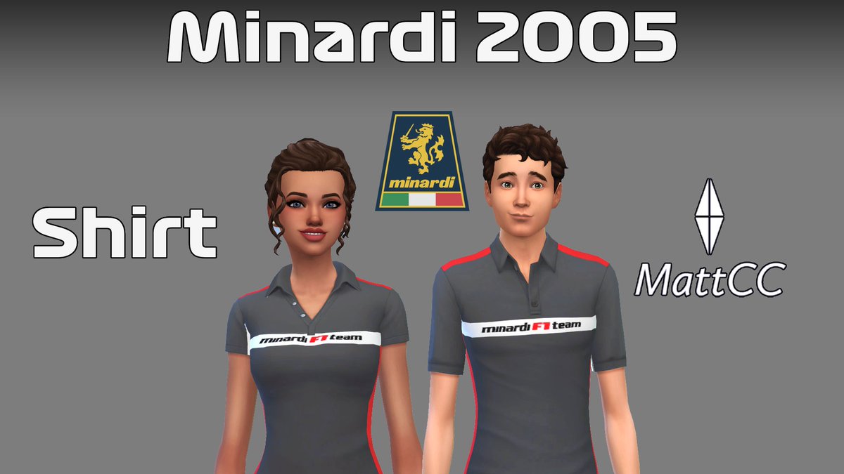 Sims 4 - Jordan 2005 Team Shirt. Download on my Pateron MattCC. Link in bio!  

#f1 #formula #racing #formulaone #ferrari #motorsport #lewishamilton #mclaren #race #scuderiaferrari #mercedes #maxverstappen #grandprix #charlesleclerc #memes #sebastianvettel #redbullracing #minardi