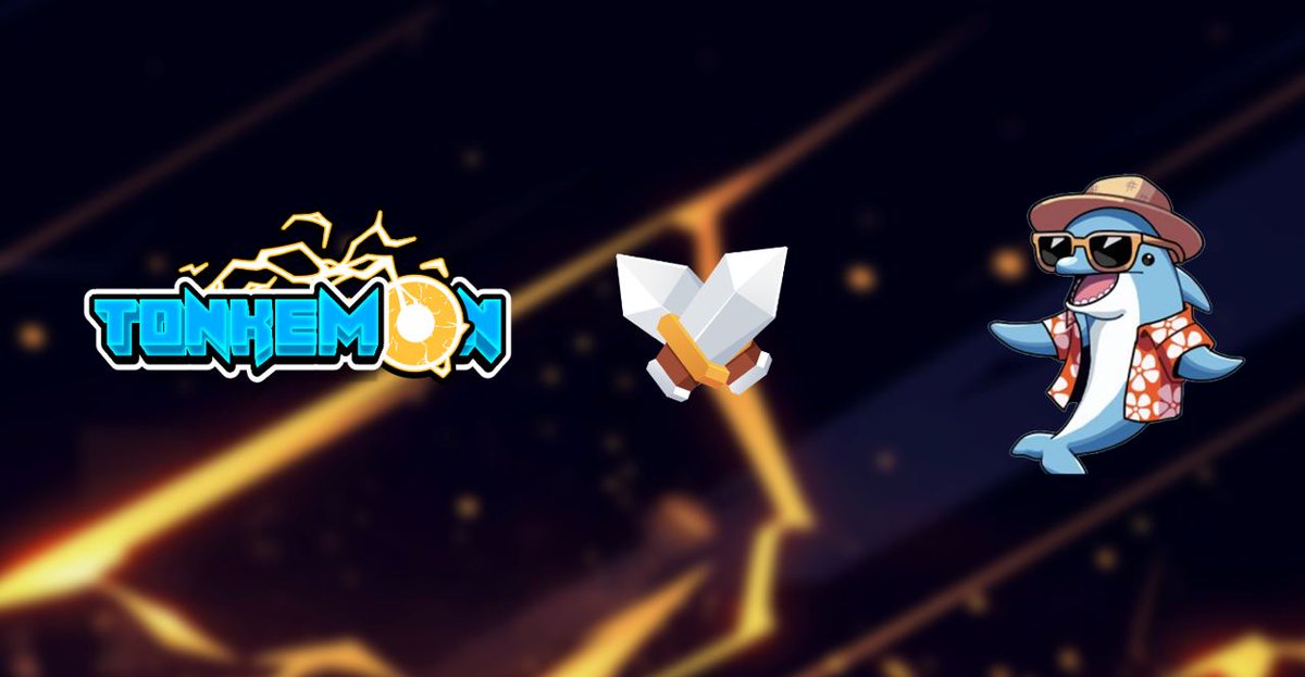 Special #NFT Giveaway to Celebrate Our Partnership with @TonDolphins! 🎉

⚡️ Rewards:
- #TonDolphins: x3 NFTs.
- #TONkemon: x3 MON NFTs.

⚡️ How to Enter:
✅ Like &amp; Retweet
✅ Follow <a href="/TONkemon/">TONkemon</a> and @TONDolphins.
✅ Tag 3 friends in the comment.

⚡️ Duration: 

Having #TonDolphins