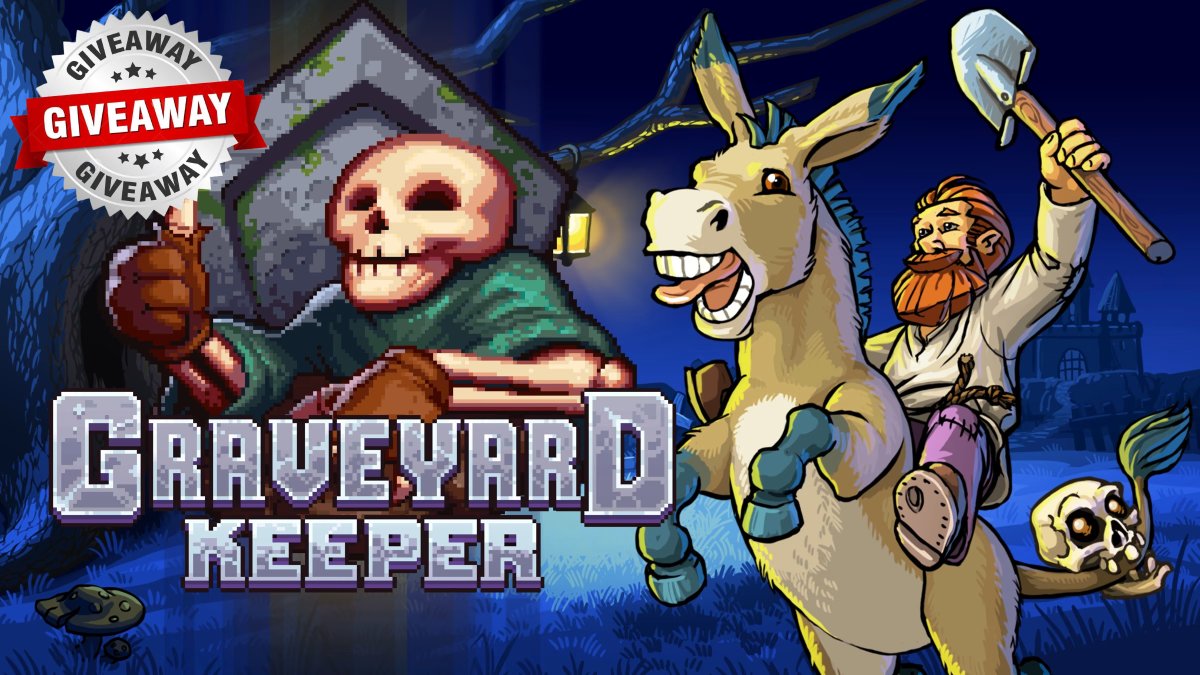 🎁"Graveyard Keeper" #Steam game key #GIVEAWAY! Sponsored by Methos

✅Wishlist on Steam👇
🔗 store.steampowered.com/app/2166920?ut…
✔️Follow + ♻️Retweet

⏰ 4 hours🏆1 Winner!

📩DM me to sponsor a giveaway like this.
#Giveaway #FreeGames #Steam #SteamKey #SteamGame #FreeGameKeys #FreeSteamKey