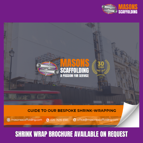 Masons Scaffolding (@masonsscaffold) on Twitter photo Our new shrink wrap brochure is now available upon request, showcasing some of our most aesthetically pleasing projects and why Masons Scaffolding chooses to shrink wrap.
📧 office@masonsscaffolding.com to request your copy.
.
.
#London #scaffolder #thescaffoldassociation Our new shrink wrap brochure is now available upon request, showcasing some of our most aesthetically pleasing projects and why Masons Scaffolding chooses to shrink wrap.
📧 office@masonsscaffolding.com to request your copy.
.
.
#London #scaffolder #thescaffoldassociation