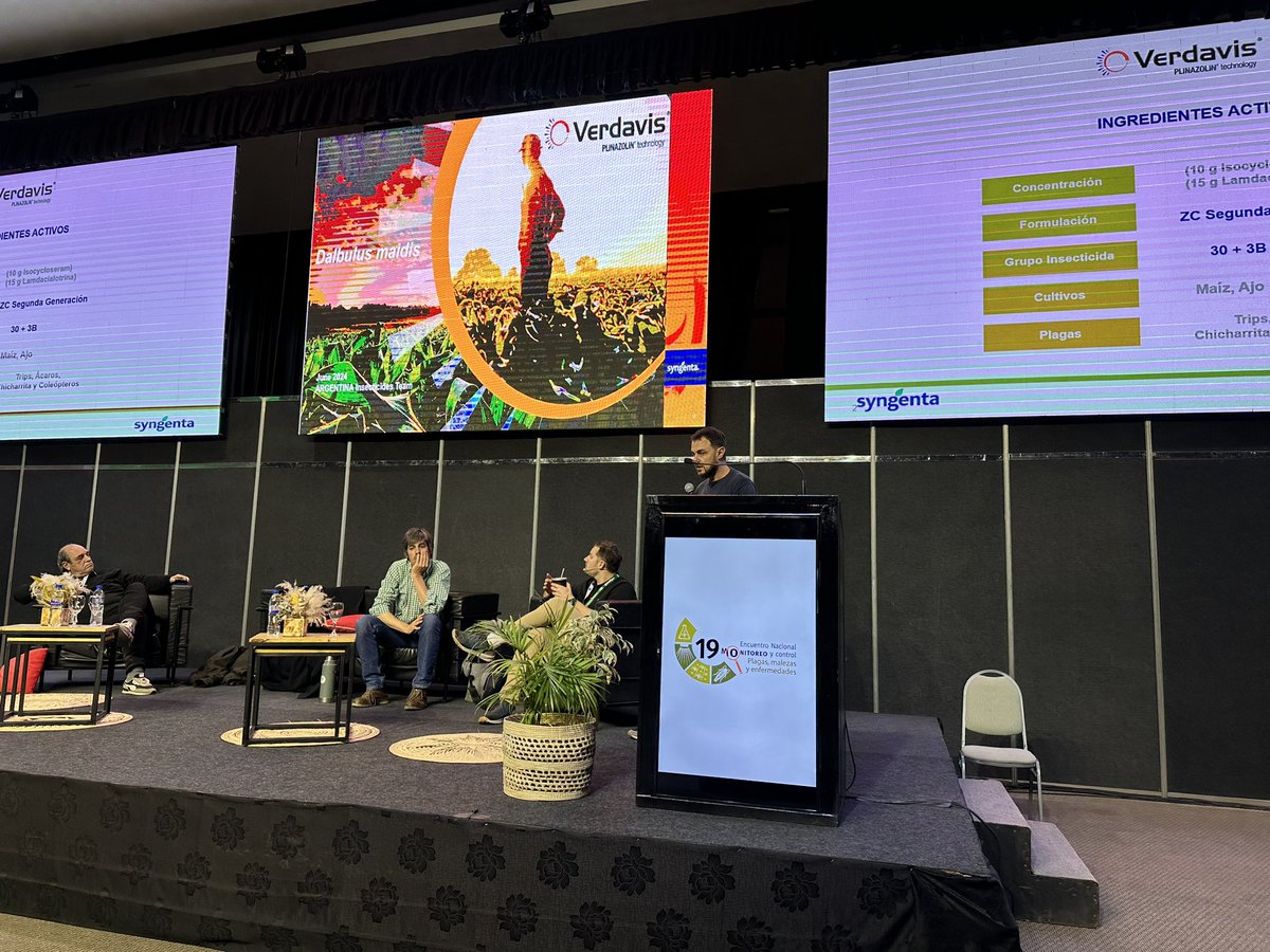 jennifer beltrami (@jennibeltrami) on Twitter photo Presentación de MEGAFOL y VERDAVIS en el Encuentro Nacional de monitoreo
✅Mitigando el estrés con Megafol
✅Verdavis con tecnología plinazolin para el control del vector Dalbulus maidis
Workshop especial Syngenta-Halcón
<a href="/Syngenta_ar/">Syngenta Argentina</a>
@enelcampoconsyngenta Presentación de MEGAFOL y VERDAVIS en el Encuentro Nacional de monitoreo
✅Mitigando el estrés con Megafol
✅Verdavis con tecnología plinazolin para el control del vector Dalbulus maidis
Workshop especial Syngenta-Halcón
<a href="/Syngenta_ar/">Syngenta Argentina</a>
@enelcampoconsyngenta