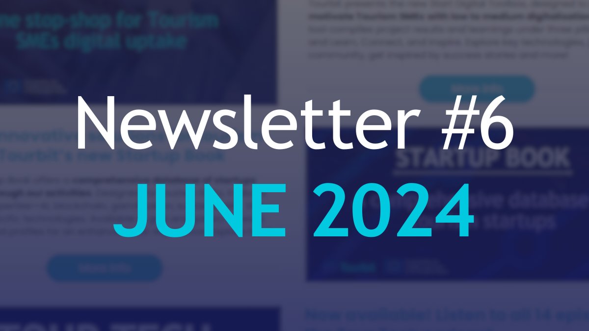 Tourbit's latest newsletter is here!

Discover the new Start Digital Toolbox, explore innovative startups with the Startup Book, and check out the Tourism 4.0 Industry Roadmap. Plus, read about the 61 businesses we've helped thrive! 🌐✨

👉 Read now: bit.ly/4bmH2eG