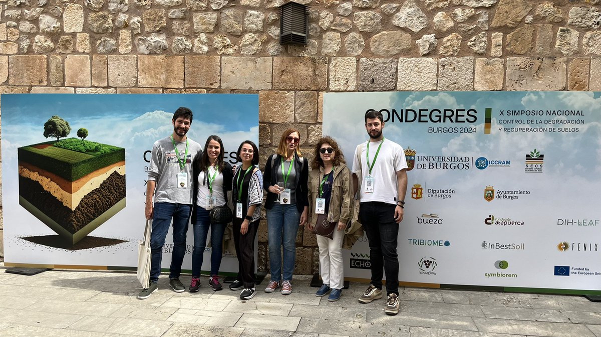 ICCRAM | Universidad de Burgos (@iccram_ubu) on Twitter photo #Noticias_UBU “El #CONDEGRES2024 finaliza en Burgos con una llamada a la recuperación de suelos degradados y sostenibilidad ambiental”: ubu.es/noticias/conde…
Ha sido un placer haber organizado desde la UBU este congreso. ¡Gracias a la <a href="/SECS_Spain/">Soc Española Ciencia del Suelo</a> y a todos/as por la acogida! #Noticias_UBU “El #CONDEGRES2024 finaliza en Burgos con una llamada a la recuperación de suelos degradados y sostenibilidad ambiental”: ubu.es/noticias/conde…
Ha sido un placer haber organizado desde la UBU este congreso. ¡Gracias a la <a href="/SECS_Spain/">Soc Española Ciencia del Suelo</a> y a todos/as por la acogida!