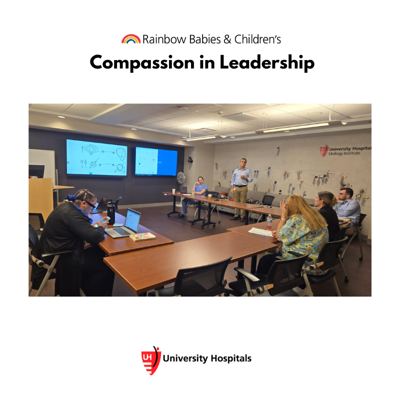 "Compassion &amp; leadership is approaching each surgery with concern for the patient &amp; family, empathizing with their stress, no matter how 'simple' the procedure. 

La compasión &amp; liderazgo es abordar la cirugía con preocupación por paciente y familia, empatizando con su estrés"