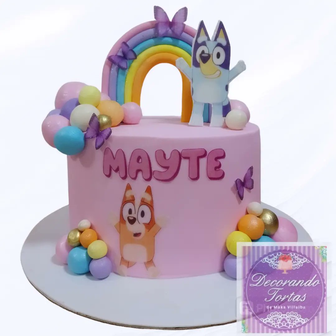 decorandoTortas's tweet photo. TORTA BLUEY y BINGO 
#blueyysufamilia #bluey #blueyybingoparty #blueycake #blueyandbingo #bingo #tortabluey #tortablueyybingo #tortapersonalizada #tortasdecoradas #tortasartesanales #tortasfondant #tortaforrada #pasteleriaartesanal #tortasdecumpleaños https://t.co/Cglr8BSfF5