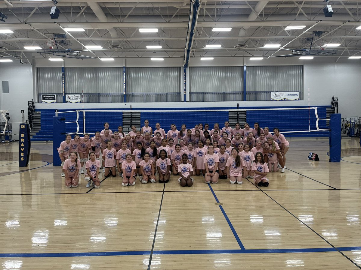 Kids Camp 2024! We had the best time with our future Braves. Thanks to all campers, coaches and parents for their hard work this week! 💙🌟🏐