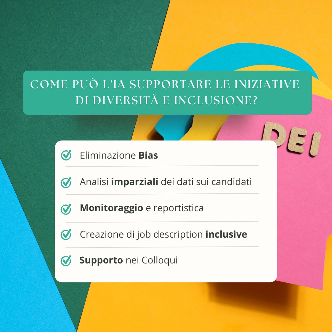 Come può l'IA supportare le iniziative di diversità e inclusione? Scopri di più con Performa AI!  #AI #Inclusione #equita #Bias #recruiting