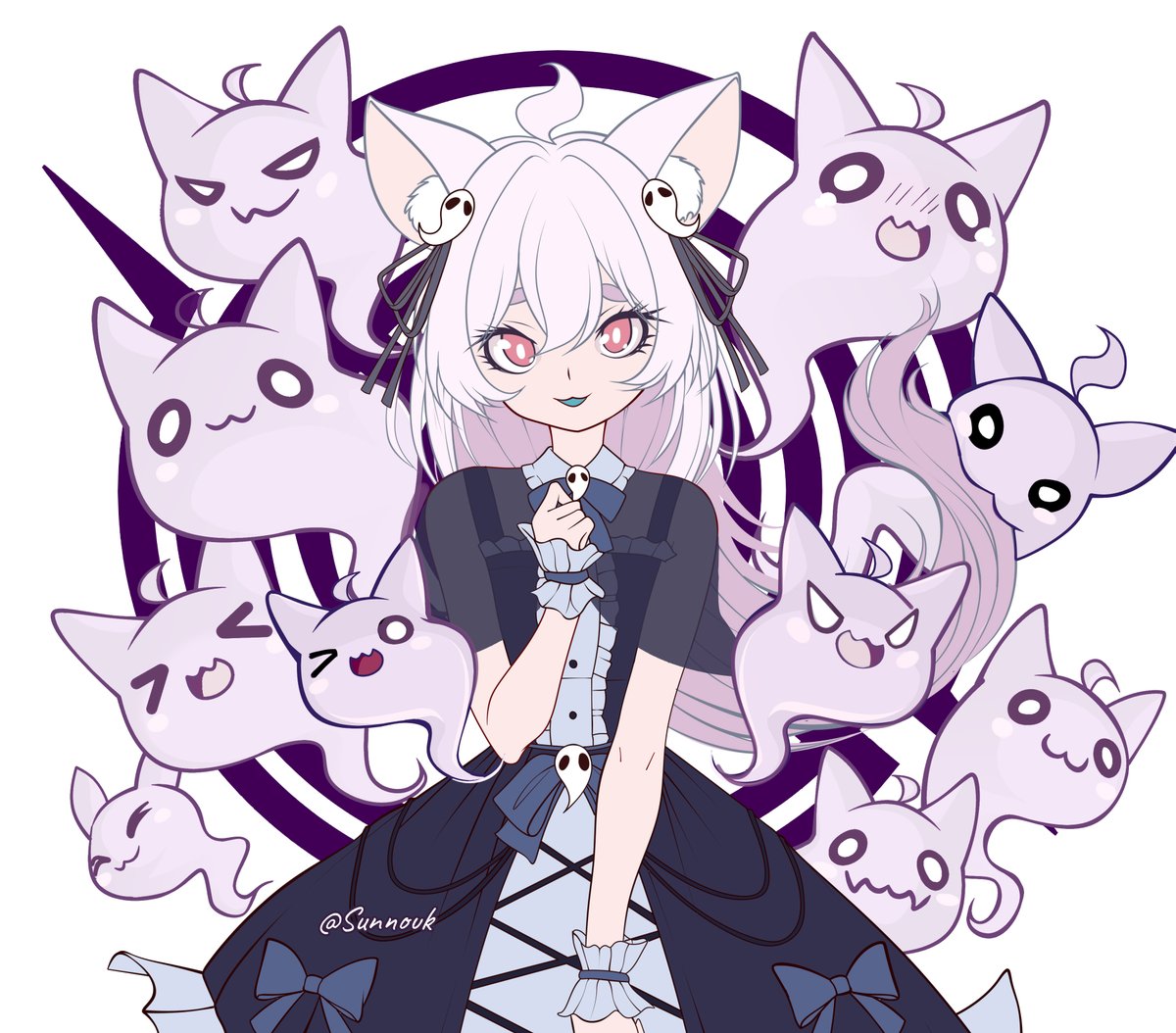 Sunnouk's tweet photo. Para mi fantasma favorita 👻💜
@PookyBooVT https://t.co/J5twGtqj2P