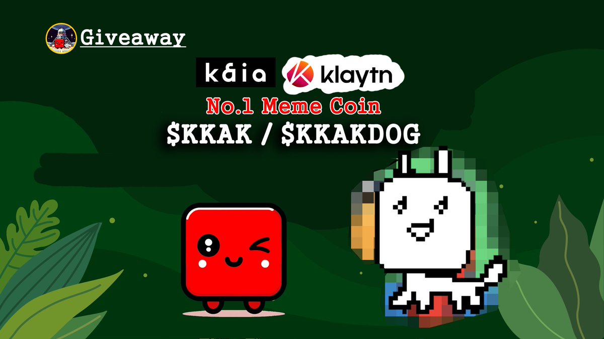 @klaytn_official #1 Meme Coin🥇
Kkakdugi Comminity⚡️Airdrop Event

🔍 Mission
 
✅Join: t.me/kkakdugiannoun…, t.me/kkakdog, t.me/kkakdugi
✅Follow: <a href="/KKkakdugi/">Kkakdugi</a> , <a href="/kkakdog/">Kkakdog</a> 
✅Retweet &amp; ❤️
✅Fill Out a Google Form📝: forms.gle/mzcG2XWv9Tfvm8…

🔍 Event Details