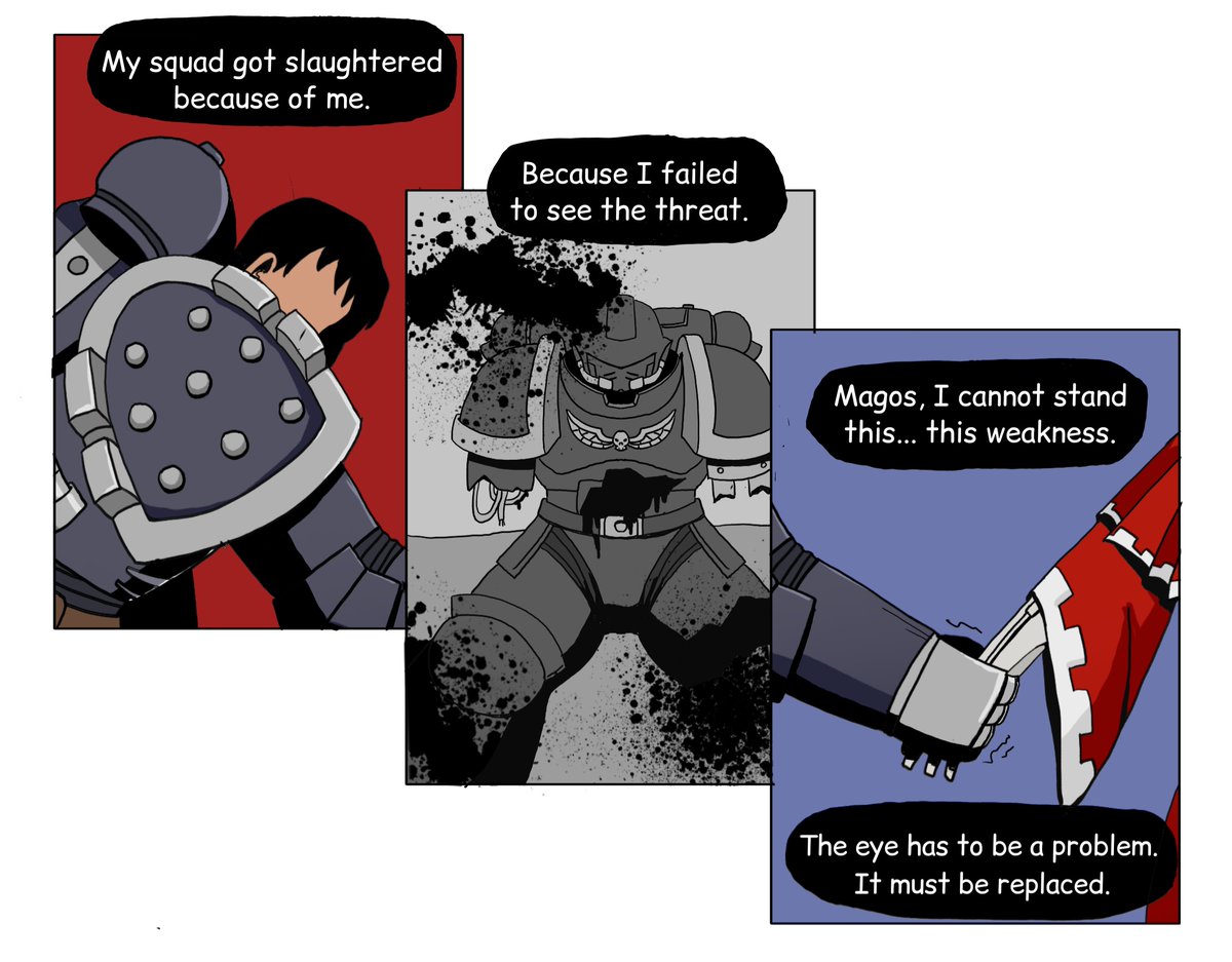 Body Dysmorphia (1/2)
#IronHands #Techpriest
