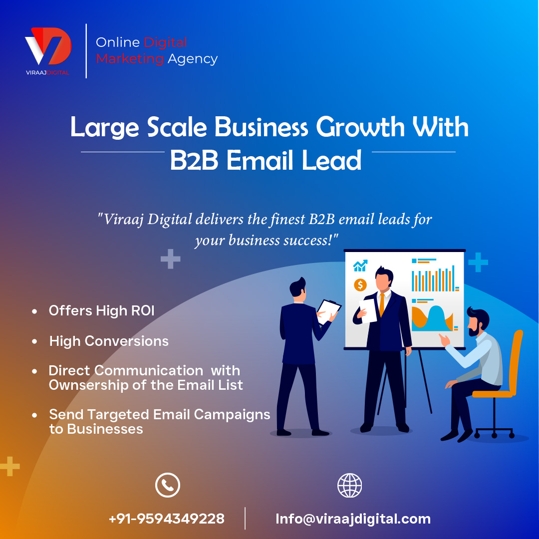 viraajdigitals's tweet photo. B2B email leads have comprehensive data that effectively helps in targeting the right audience. ViraajDigital provides reliable and responsive #B2B_email leads by using #contact_forms, #live_chat, call-to-action responses.
https://t.co/BG8WoDFGVo
#B2B_email_leads #audience https://t.co/xh3m3KlVDa