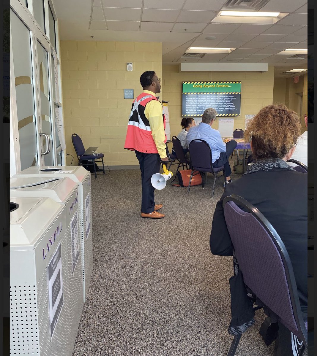 Of course we had themes……On this day we were building teachers toolkits so that they could go “Beyond Desmos with Computational Fluency and Number Sense” #AMSET <a href="/SthomasMATH/">Steven Thomas</a> @major_regina <a href="/DwanaCooper1/">Dwana Cooper</a>