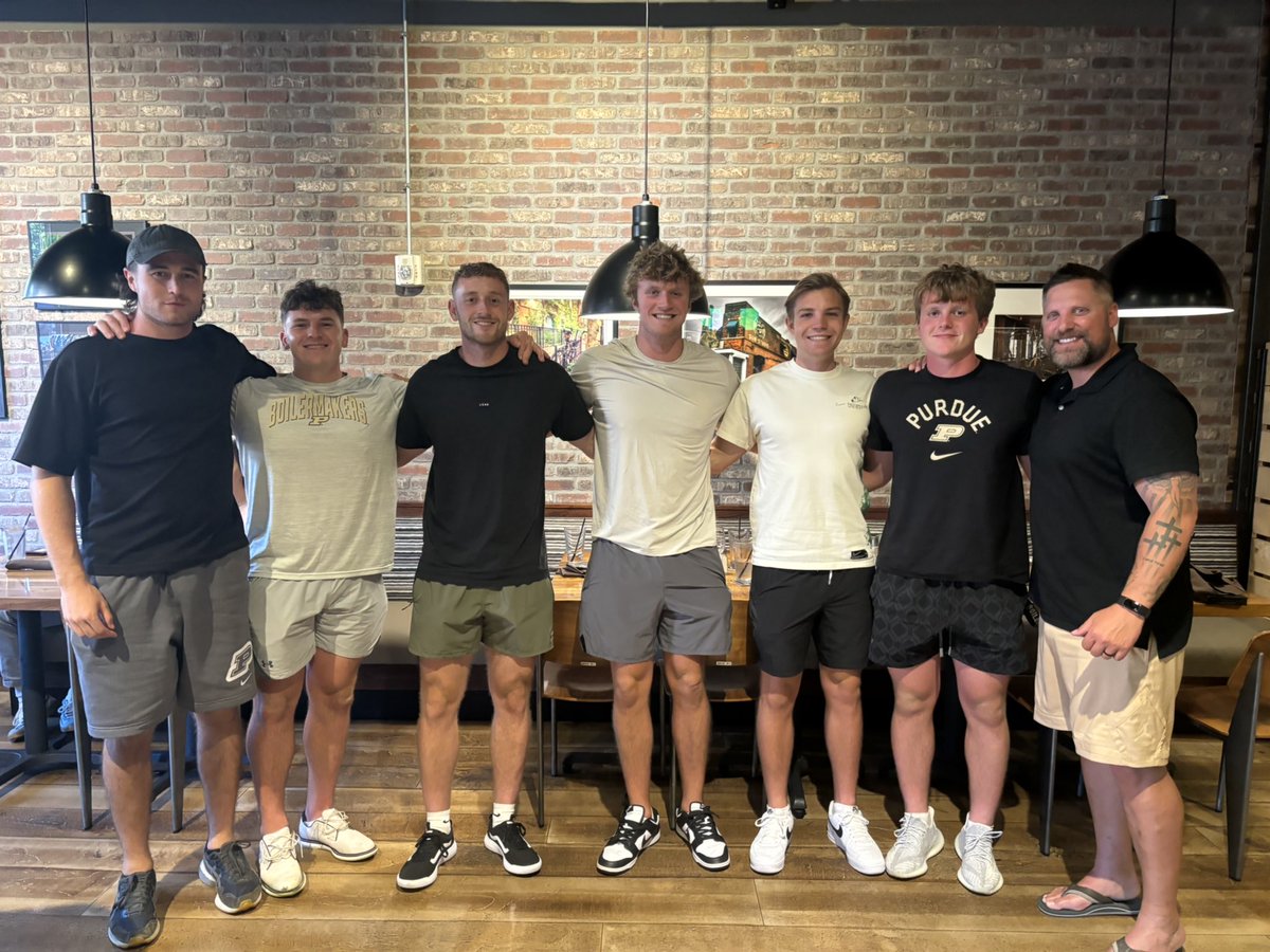 Coach Chris Petrilli (@coachpetrilli) on Twitter photo Unbelievable night with the <a href="/BoilerFootball/">Purdue Football</a> Specialists!! Great food & hospitality from East End.
2024 Specs: Work your tails off perfecting your craft, celebrate your teammates & ignore the keyboard warriors/twidiots/nameless message board morons. π
#BoilerUp #ridewithcoachP Unbelievable night with the <a href="/BoilerFootball/">Purdue Football</a> Specialists!! Great food & hospitality from East End.
2024 Specs: Work your tails off perfecting your craft, celebrate your teammates & ignore the keyboard warriors/twidiots/nameless message board morons. π
#BoilerUp #ridewithcoachP