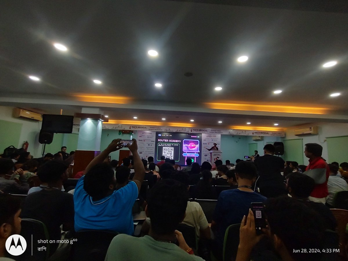 das_rupsha18562's tweet photo. This @routerprotocol session by @ArghyaChow14 was damnnnn engaging !!🚀✨
Wishing for more engaging sessions!!🙌🏻
@hack4bengal #h4b #h4bs3 https://t.co/66LPGnFbza