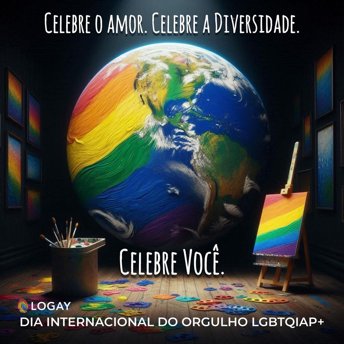 Clameida's tweet photo. O Orgulho nasceu da necessidade de lutarmos pelos nossos direitos, pela nossa vida e existência. Que ele se perpetue por todos os outros dias do ano e que continuemos a lutar por uma mundo mais diverso e colorido. Nós acreditamos que é possível! Feliz dia do Orgulho LGBTQIAP+ 🥰 https://t.co/AfPBd7x9P3