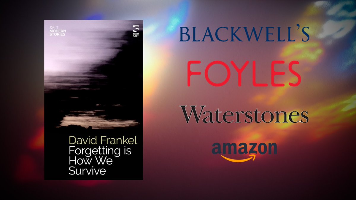 David Frankel (@davey_frankel) on Twitter photo My collection has been out for almost a year! I’m hugely grateful for all the support. Thanks to everyone who bought a copy and everyone who said nice things about it! It means a lot!
If you'd like a copy, you can buy it directly from <a href="/saltpublishing/">Salt Books</a> or all the usual places! My collection has been out for almost a year! I’m hugely grateful for all the support. Thanks to everyone who bought a copy and everyone who said nice things about it! It means a lot!
If you'd like a copy, you can buy it directly from <a href="/saltpublishing/">Salt Books</a> or all the usual places!