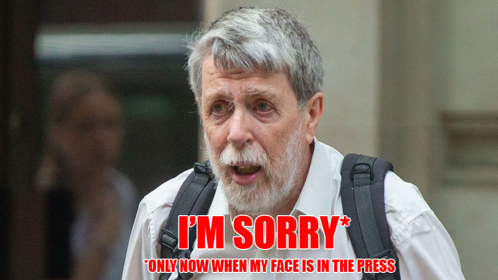 Its_Eugene_Lin's tweet photo. Gareth Jenkins, the so-called "distinguished engineer" (former) at Fujitsu Services Ltd is yet another arse-covering liar feigning selective forgetfulness and false remorse. 

#postofficescandal  #postofficeinquiry https://t.co/BH8w2qiTlA