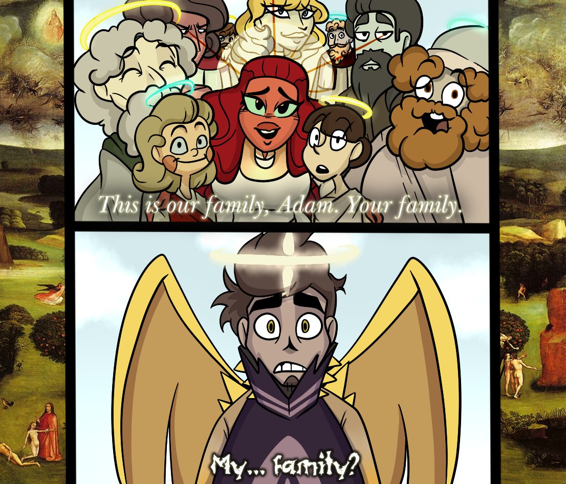 WStiickman's tweet photo. Together with a pleasant acquaintance, we talked about Adam's family tree, and so I decided to try to sketch them, taking into account their appearance in ancient times
#HazbinHoteleve #HazbinHotelAdam #HazbinHotel https://t.co/qqdMvfOxg4