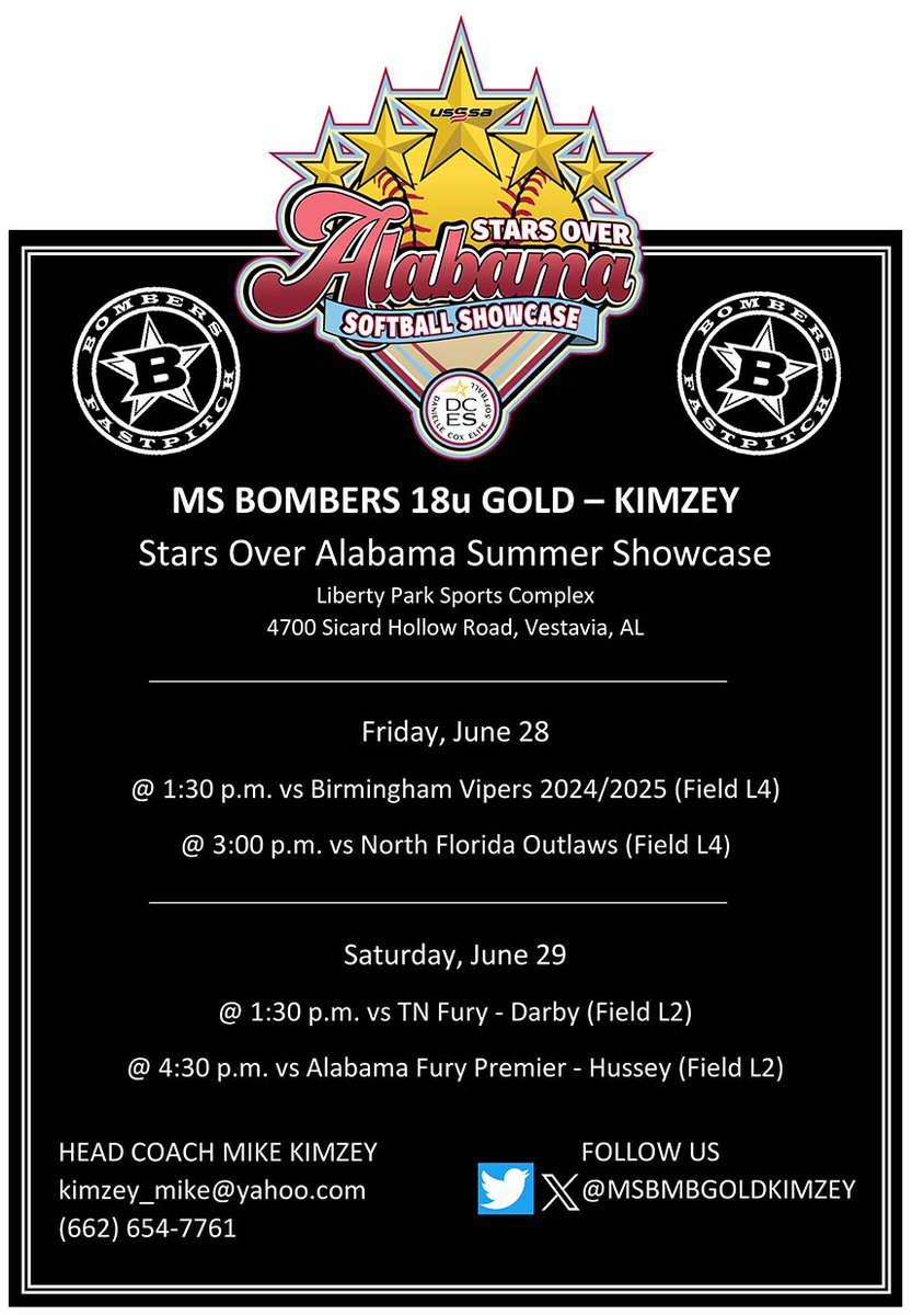 On the road again!  Come check us out coaches we have a few undecided looking to find their forever homes and close the loop! 
#MSBombers