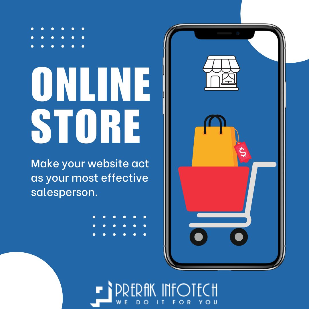 Pitwebmaster's tweet image. Boost sales on your website with a successful e-commerce site.

#PrerakInfotech #Mumbai #India #websitedevelopment #websitecreation #onlinestore #onlinesales #ecommercewebsite #websiteservices #webdeveloper #webdesigning #ecommerce #website