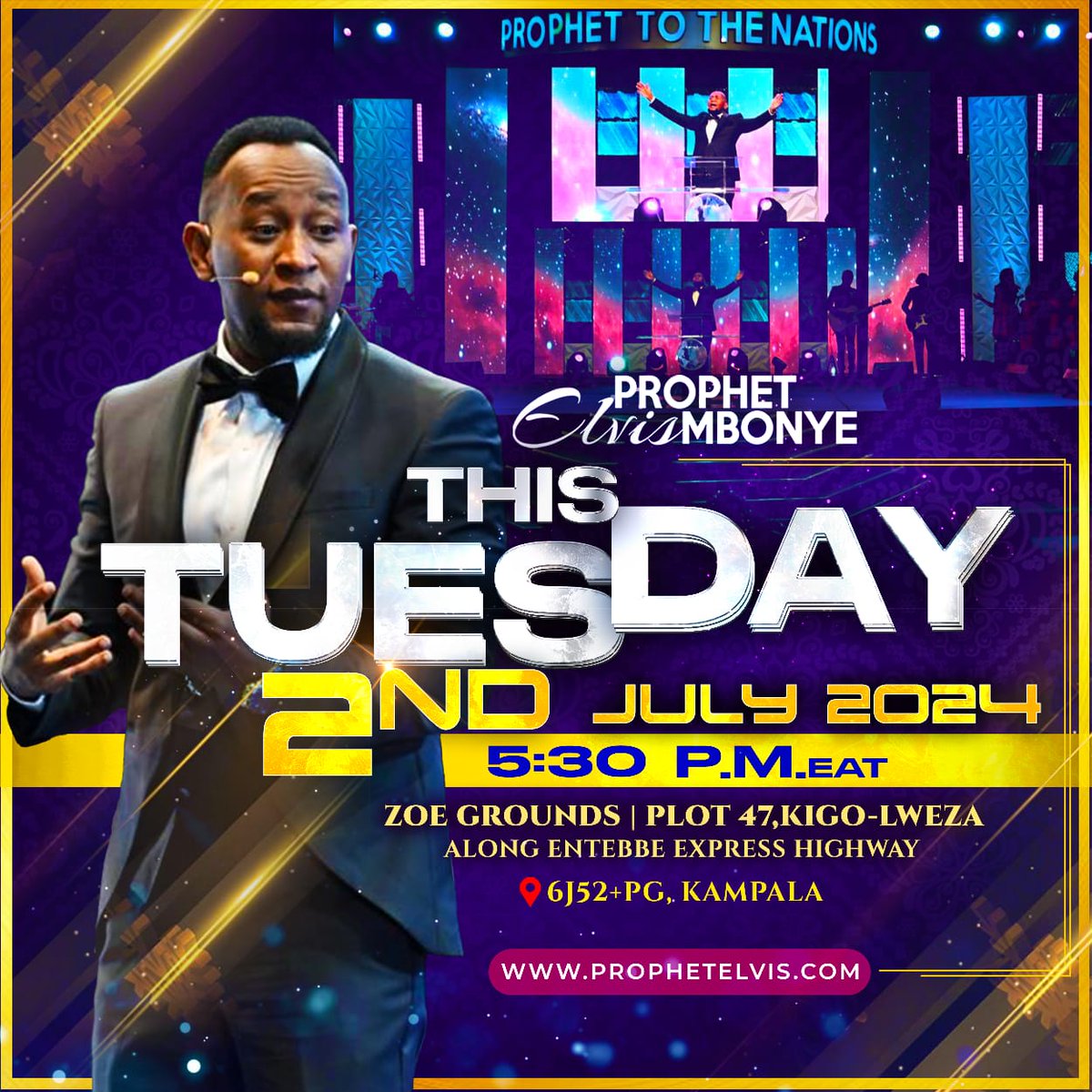Prophet Elvis Mbonye tweet media
