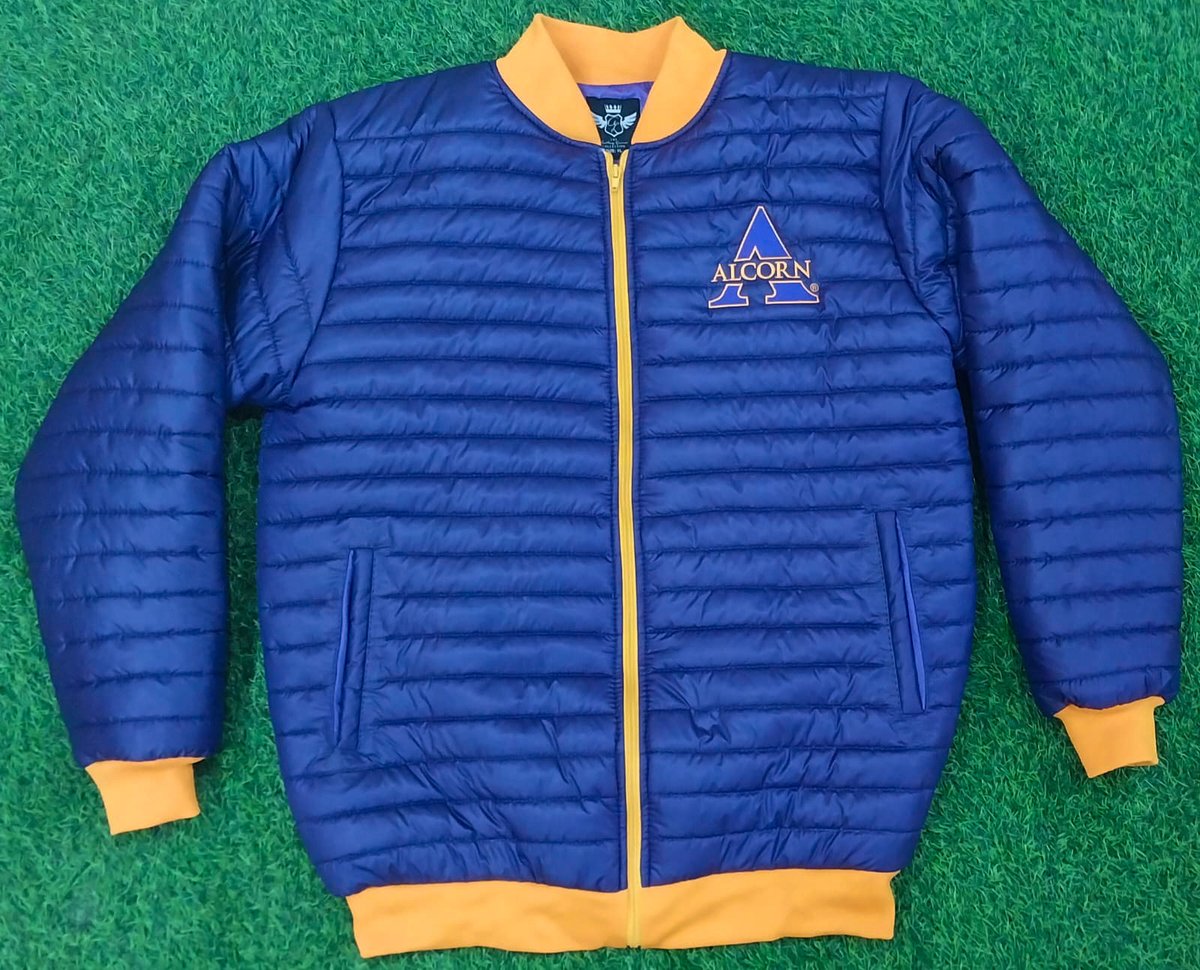 ALCollection's tweet image. Check out our Alcorn Bubble Jacket at wix.to/nMK292p
#BIGBADBRAVES #ALCollectionAlcorn #Braves