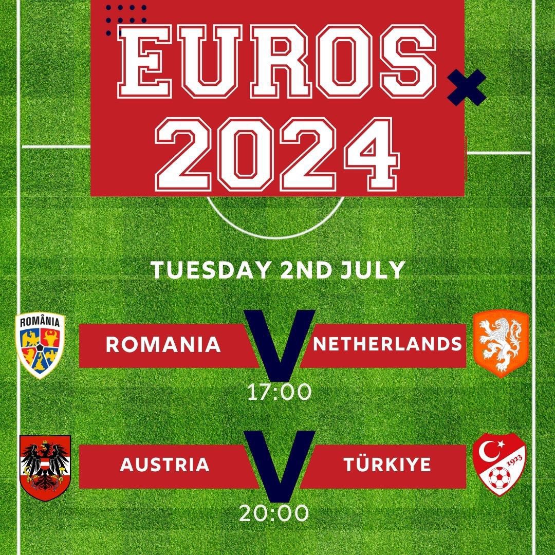 The Euro 2024 round of 16 fixtures have been confirmed! 🎉

England have secured a spot in the last 16, with what’s considered the more favourable side of the draw. 👀 

Head down to the Bierkeller to support your country with good vibes and steins! 🍻

Link in our bio to book 🔗