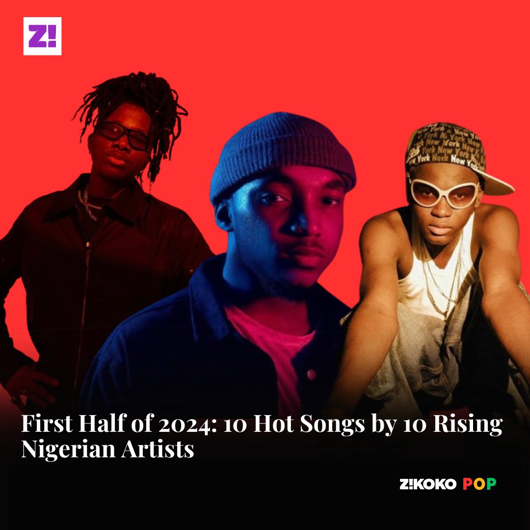 Zikoko_Mag's tweet photo. 💽Zikoko #BumpThis: First Half of 2024: 10 Hot Songs by 10 Rising Nigerian Artists

Some of our favourite songs so far have come from up-and-coming artists. So, we shortened our listening history to ten of the hottest jams released from January to June by rising Nigerian artists.

(Cover artists: ShineTTW, TDB and Ayo Maff). 🧵
