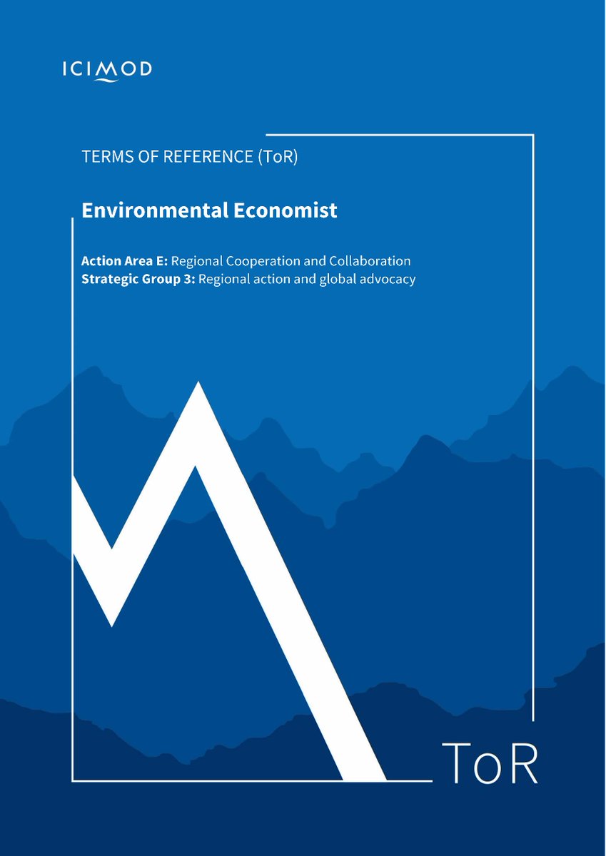 Environmental Economist position at <a href="/FromSANDEE/">SANDEE Secretariat</a>  <a href="/icimod/">ICIMOD</a>. This is an international search. If you are qualified and interested, please apply before 14th July or share within your network. Link for details: lnkd.in/gZeBiEpH