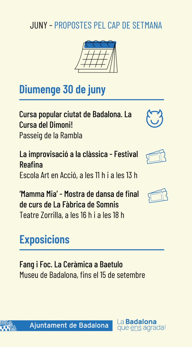 Cultura Aj. Badalona tweet media