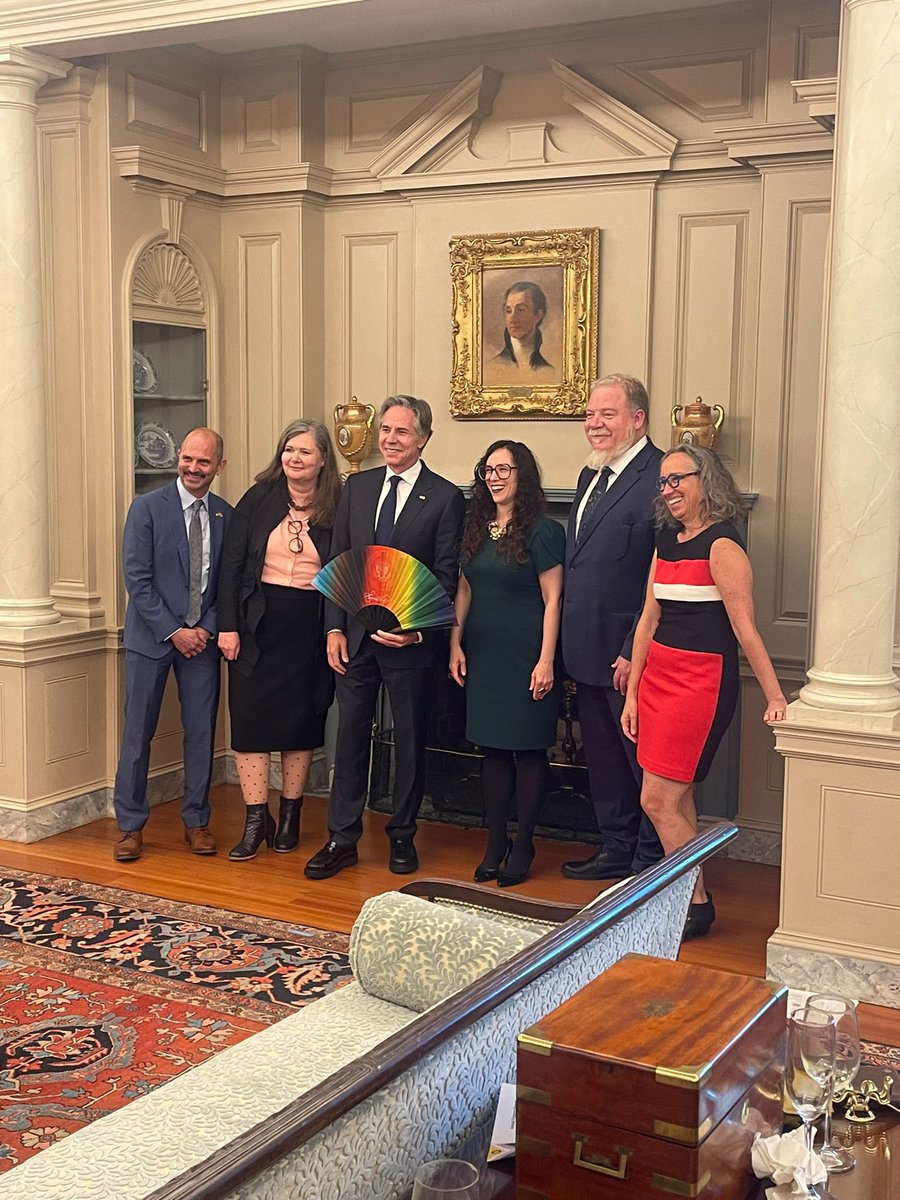 LGBTQI+ rights are a key priority for 🇮🇸 &amp; <a href="/BEllertsdottir/">Bergdís Ellertsdóttir</a> was yesterday invited to partake in a historic event <a href="/StateDept/">Department of State</a> on LGBTQI+ rights &amp; US foreign policy. The Ambassador spoke on a panel on the importance of civil society partnerships for advancing LGBTQI+ human rights.