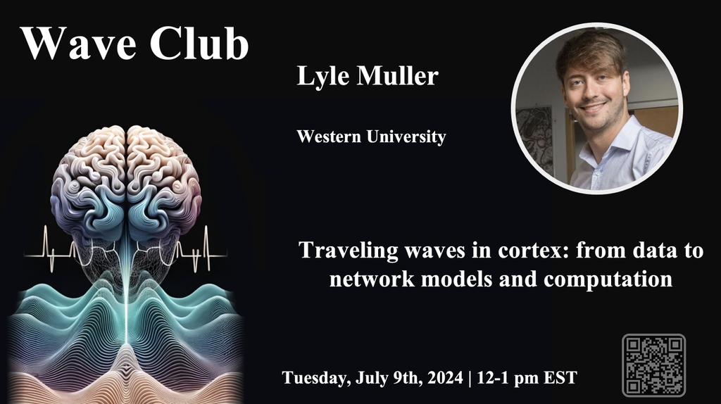 WaveClub (@waveclubseminar) on Twitter photo Join us this month for our online seminar series on traveling waves of neural oscillations.
We can't wait to learn about work from Lyle Muller on July 9th at 12-1p ET! <a href="/_mullerlab/">Lyle Muller</a> Join us this month for our online seminar series on traveling waves of neural oscillations.
We can't wait to learn about work from Lyle Muller on July 9th at 12-1p ET! <a href="/_mullerlab/">Lyle Muller</a>