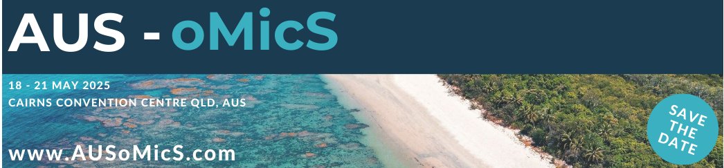 Australasian Proteomics Society (@lorneproteomics) on Twitter photo Save the date! We are thrilled to announce sponsorship & exhibition opportunities are now available for the Inaugural AUS-oMicS meeting, to be held on May 18th - 21st 2025 in sunny Cairns. We're excited to host the members of <a href="/LorneProteomics/">Australasian Proteomics Society</a> , <a href="/ozglyco/">Australian Glycoscience Society</a> <a href="/anzsms/">ANZSMS</a> <a href="/ANZMetabolomics/">ANZ Metabolomics Society</a> Save the date! We are thrilled to announce sponsorship & exhibition opportunities are now available for the Inaugural AUS-oMicS meeting, to be held on May 18th - 21st 2025 in sunny Cairns. We're excited to host the members of <a href="/LorneProteomics/">Australasian Proteomics Society</a> , <a href="/ozglyco/">Australian Glycoscience Society</a> <a href="/anzsms/">ANZSMS</a> <a href="/ANZMetabolomics/">ANZ Metabolomics Society</a>