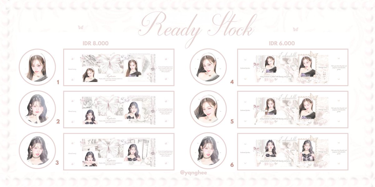 Help rt/repost? Thankyou! 🤍

﹙ 🎀🍰﹚haloo! aku ada ready stock layout foto wony terbaru ( ava png jpg ) dengan harga foto tertera dan free retext. yang mau jajan bisa dm aku yaa! 🤍

#zonauang #zonajajan