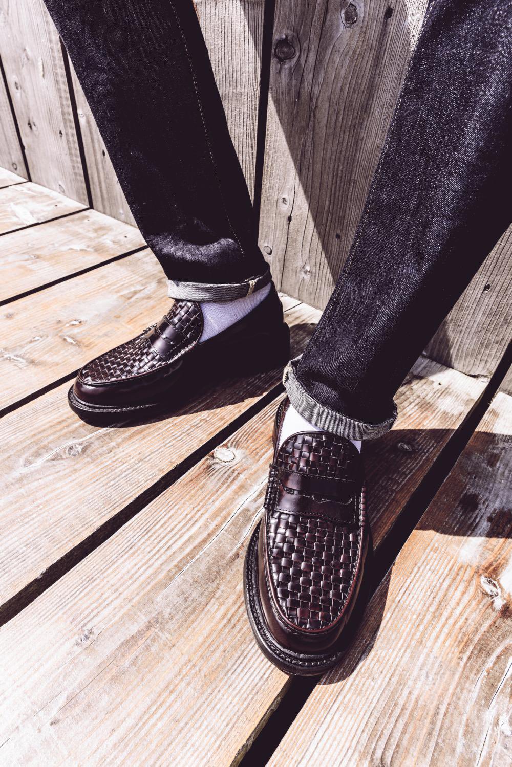 Skinhead loafers clearance