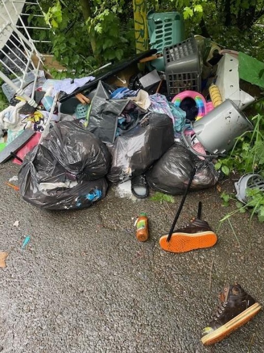 Sheffield resident was fined £300 after bin bags found dumped on country lane in Derbyshire. North East Derbyshire District Council tracked down the resident after council workers dug through the discarded bin bags for evidence, and were able to link the waste to the property.